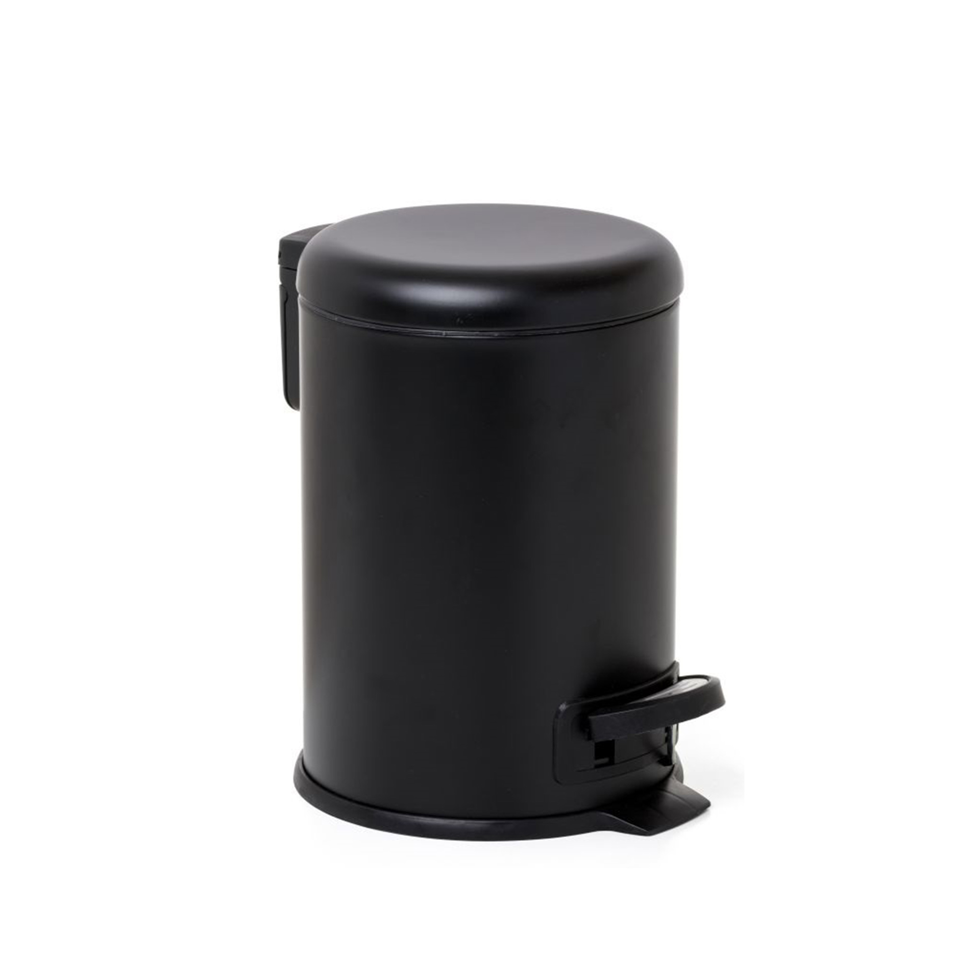 BALDE LIXO COM PEDAL 3L PRETO