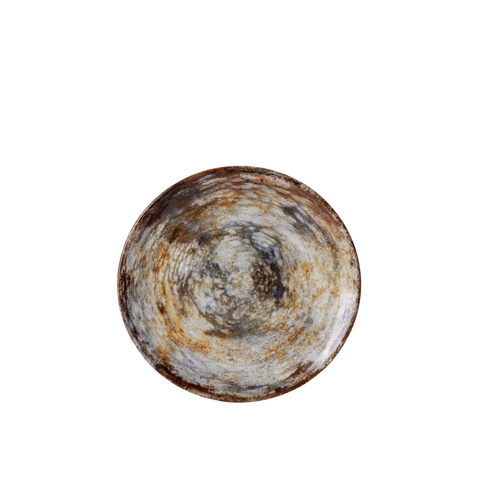 Prato Sobremesa Vessia Castanho 20.3X2.5CM