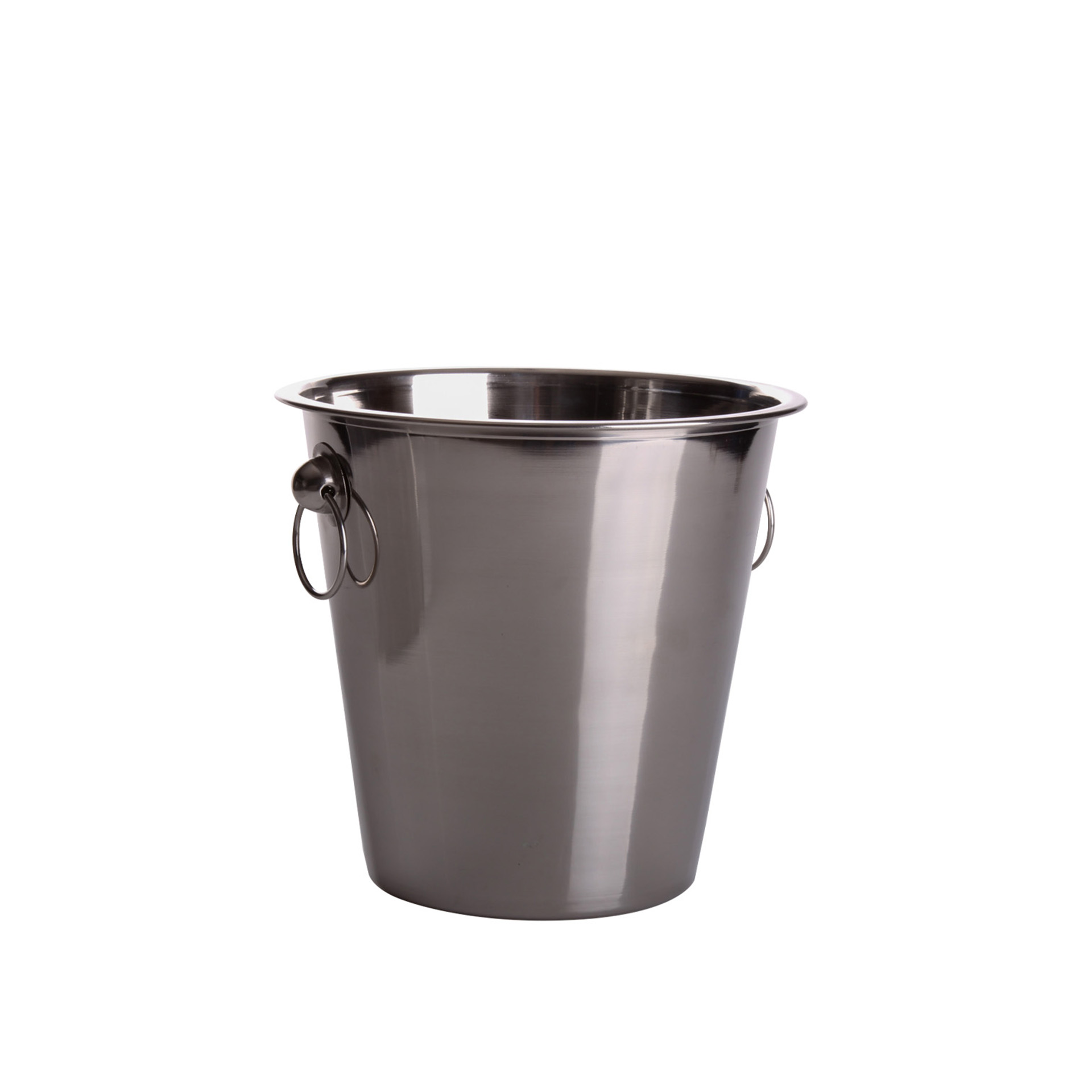 Balde Gelo com Argolas Inox 22CM