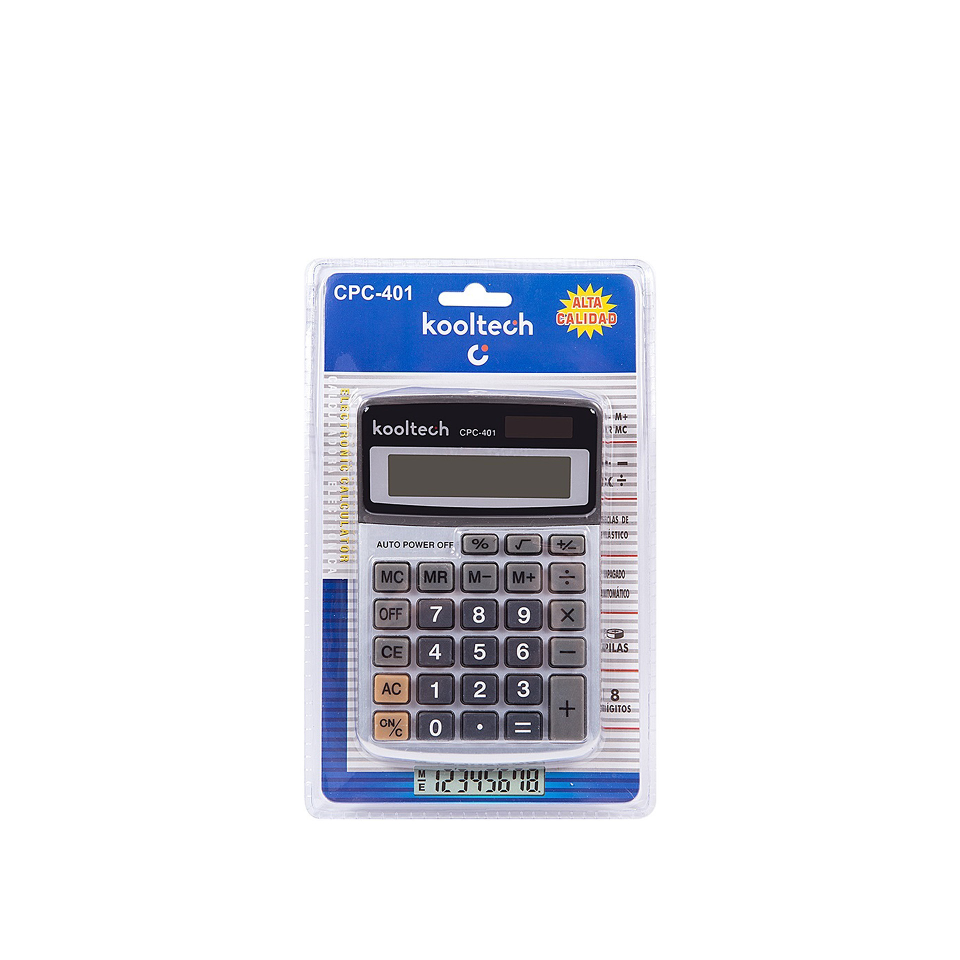 CALCULADORA 8 DIGITOS CPC401