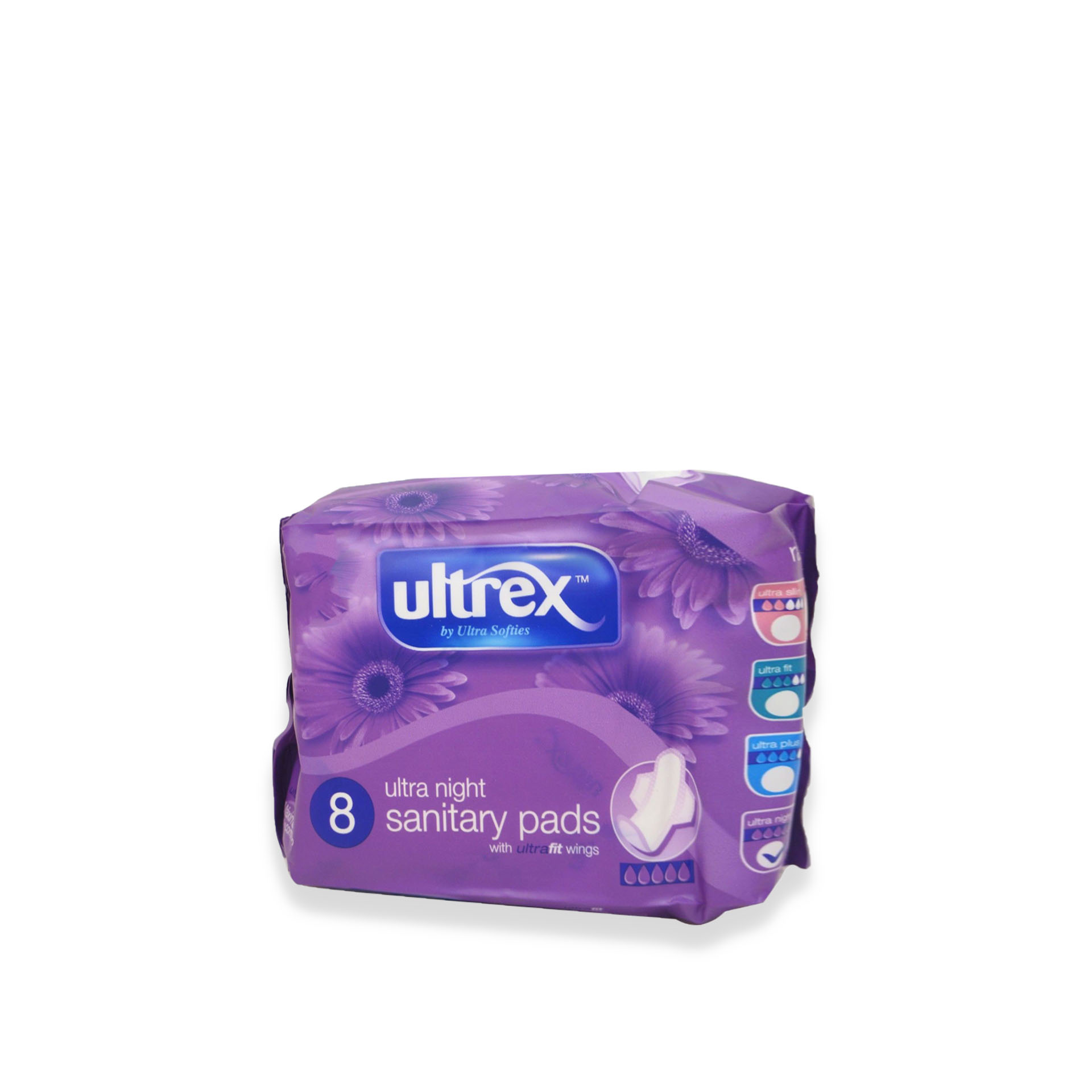 Pensos Higiénicos Ultrex Ultra Night Pack 8