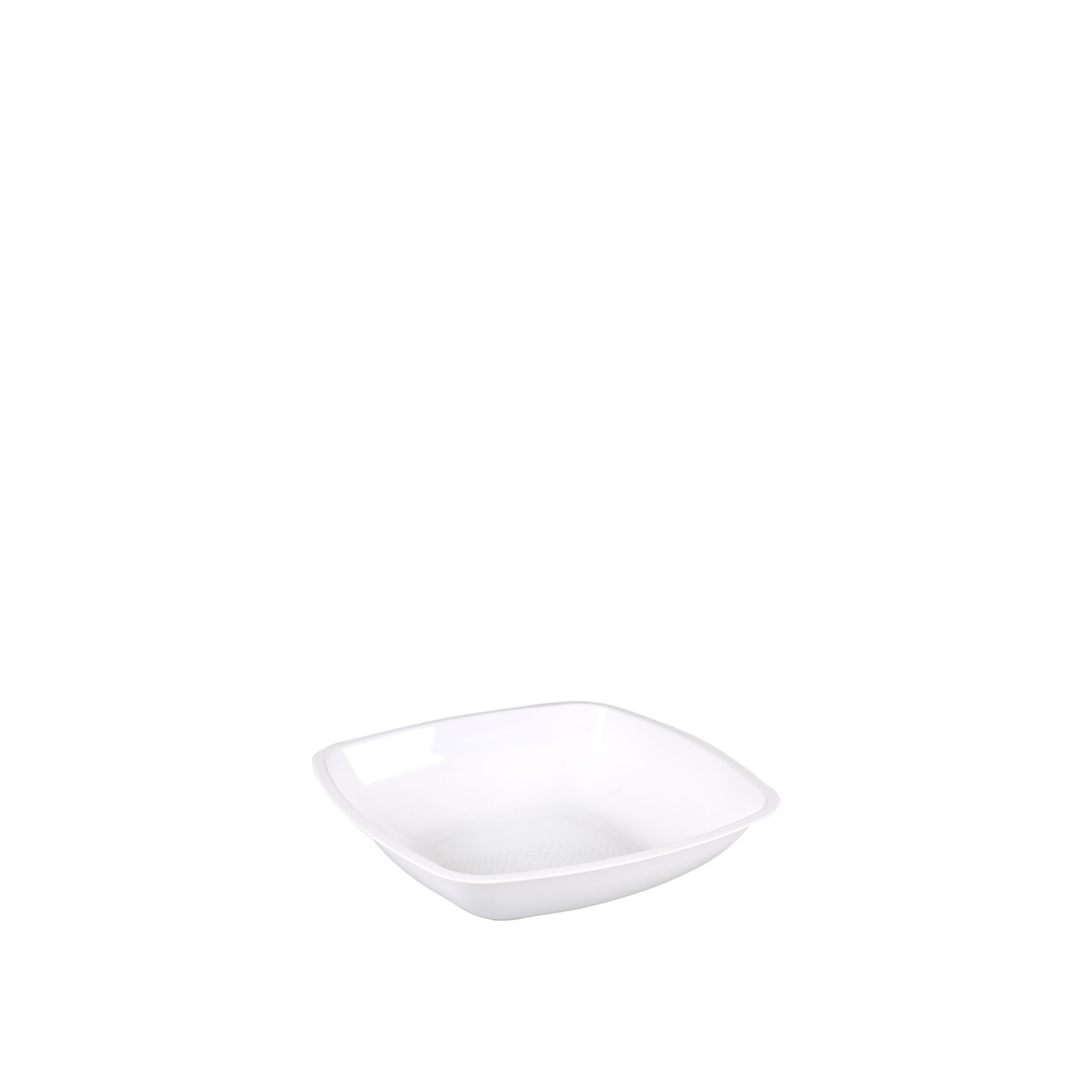 Prato Plástico Fingerfood Fundo 18CM Pack 25