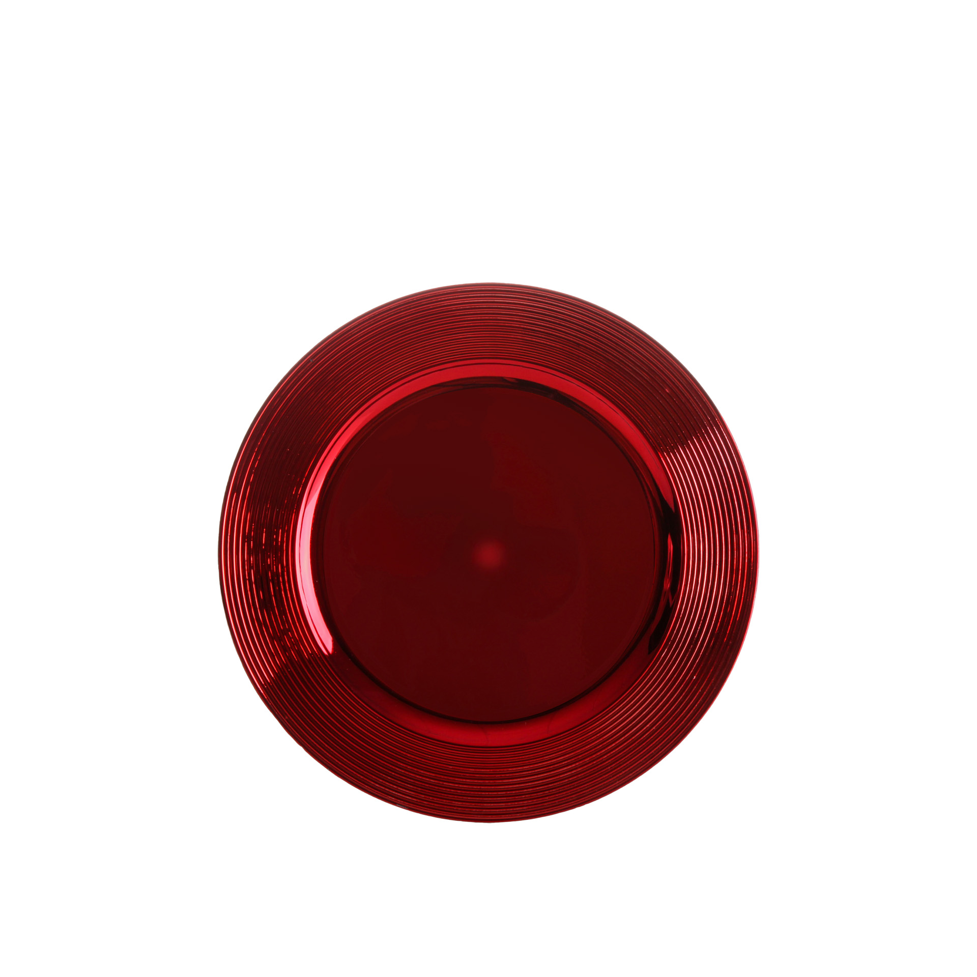 Prato Marcador Vermelho 33CM