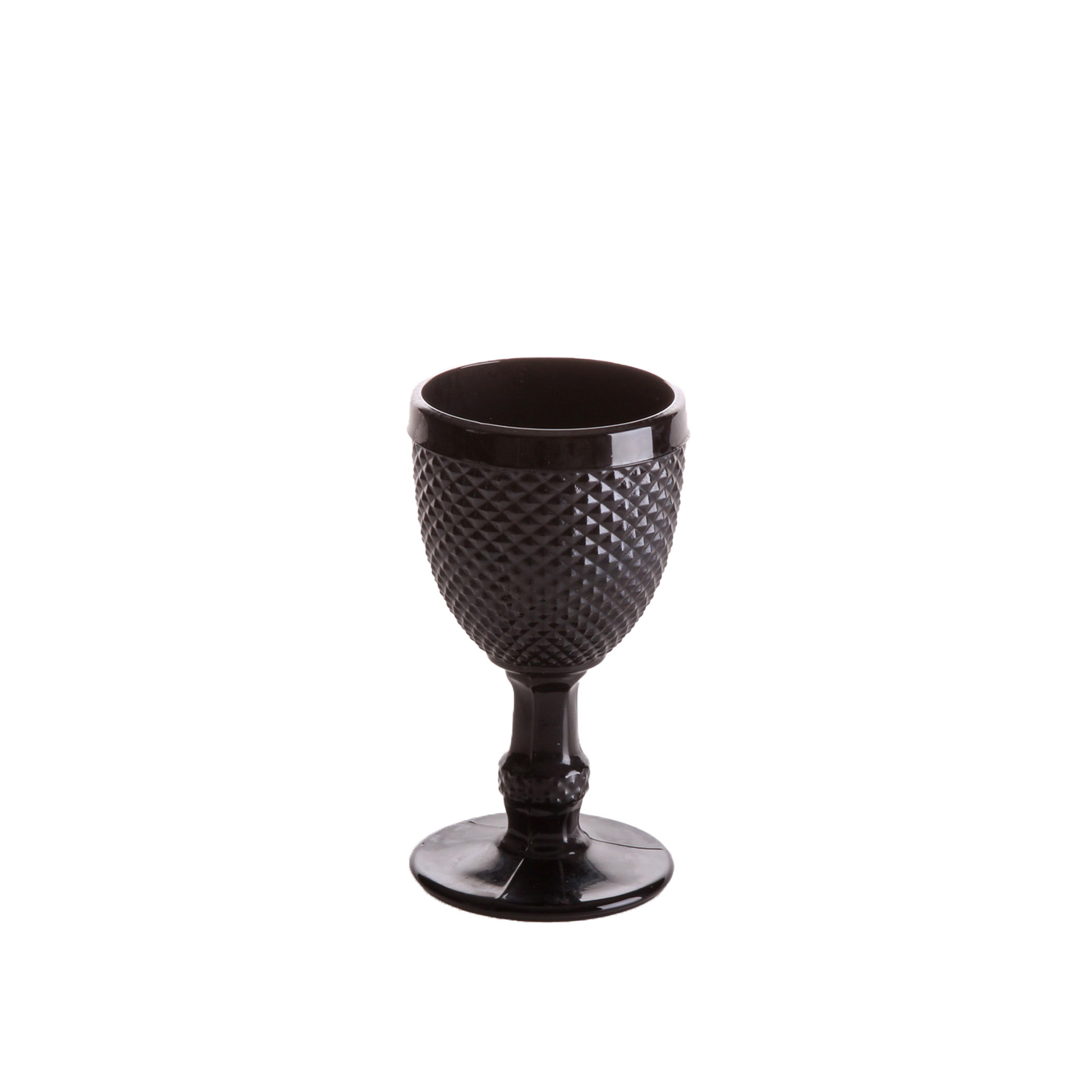 Copo com Pé Preto 8.5X16.5CM