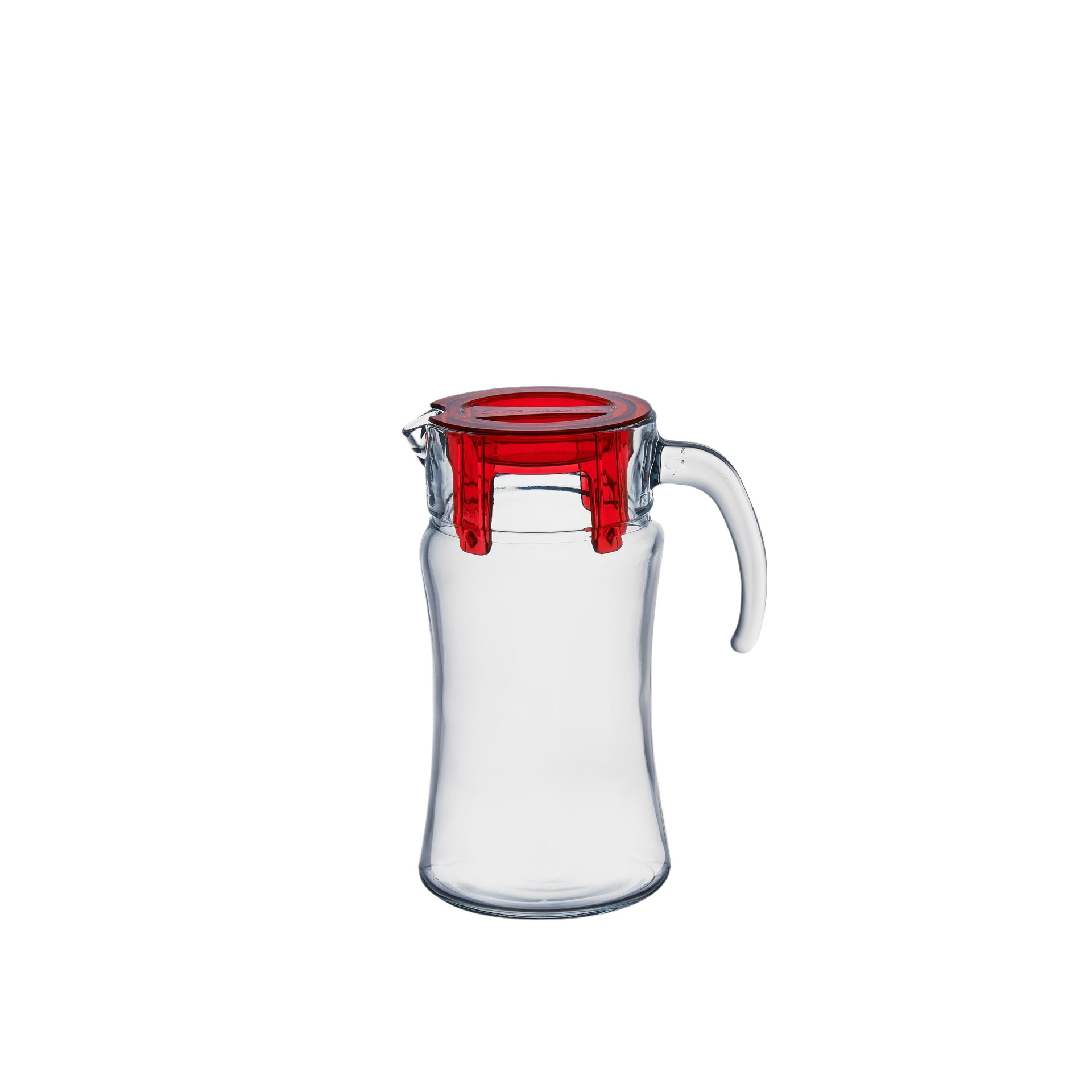 Jarro Azur com Asa Tampa Vermelha 1400ml 15.7X23.5cm