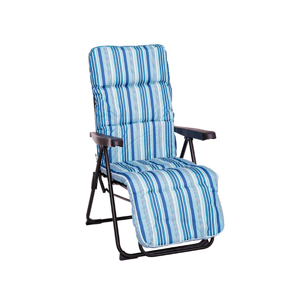 CADEIRA COM APOIO PÉS RISCAS 61X58X106CM