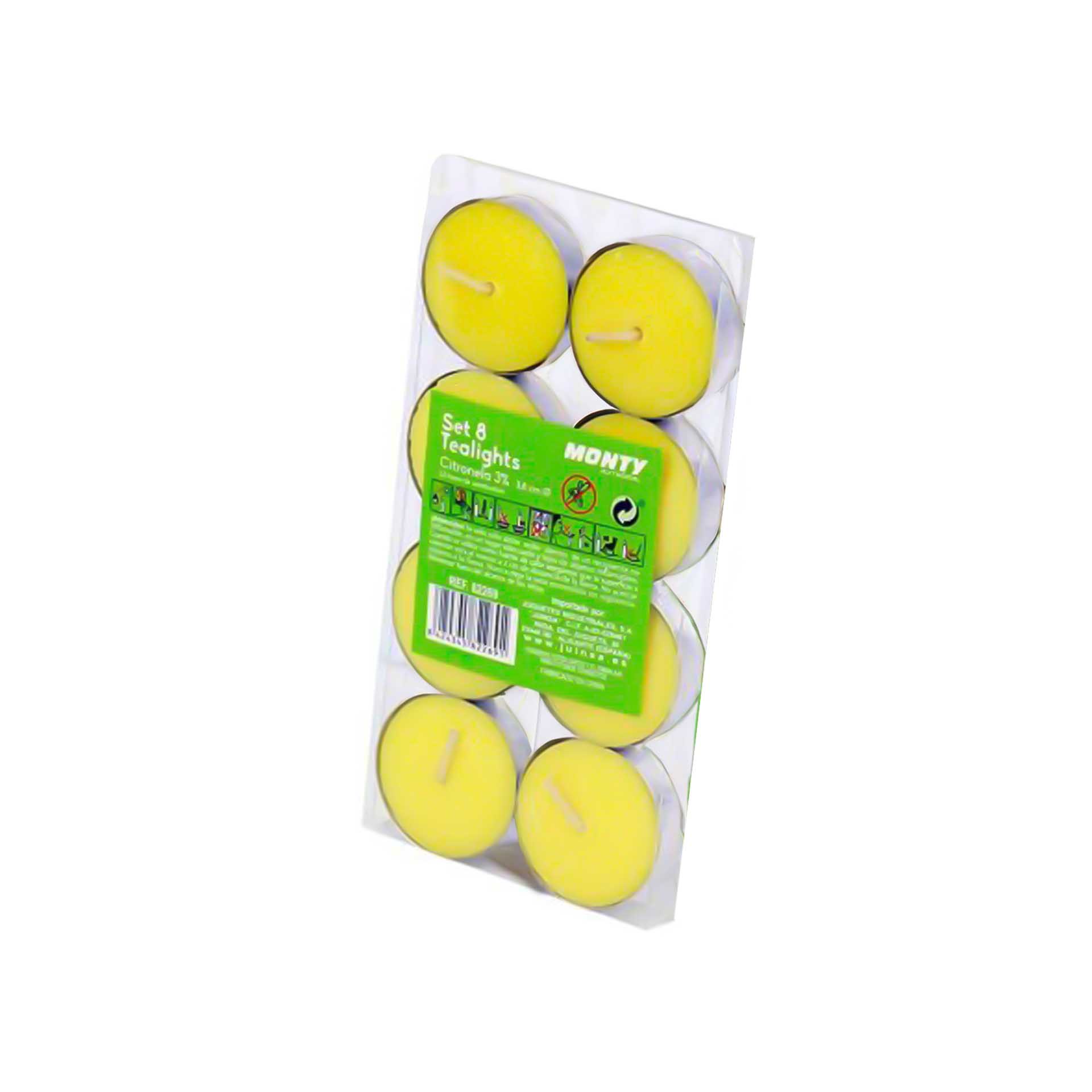 TEALIGHTS CITRONELA Ø3.8CM