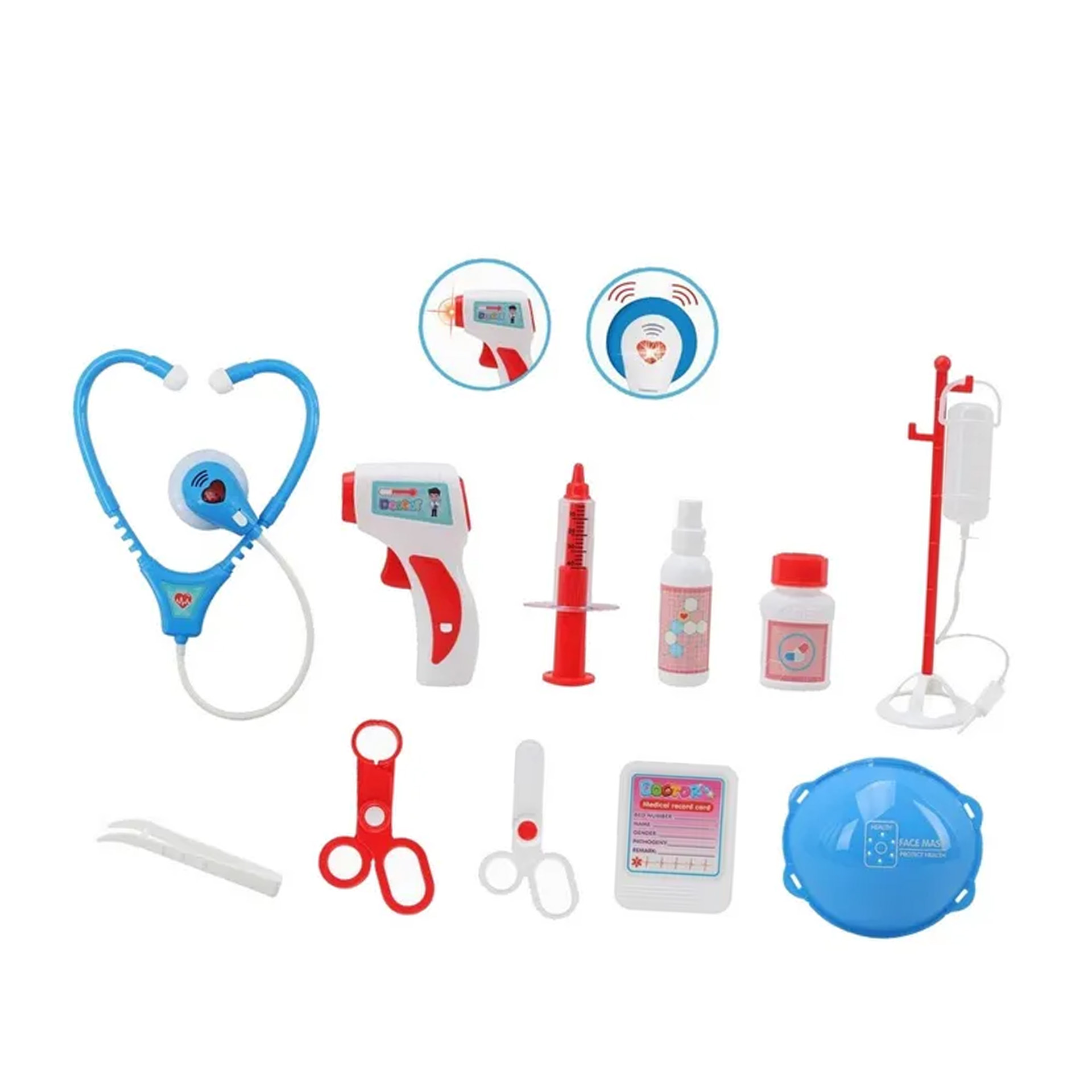 Conjunto Médico Com Acessórios 30X8X27CM