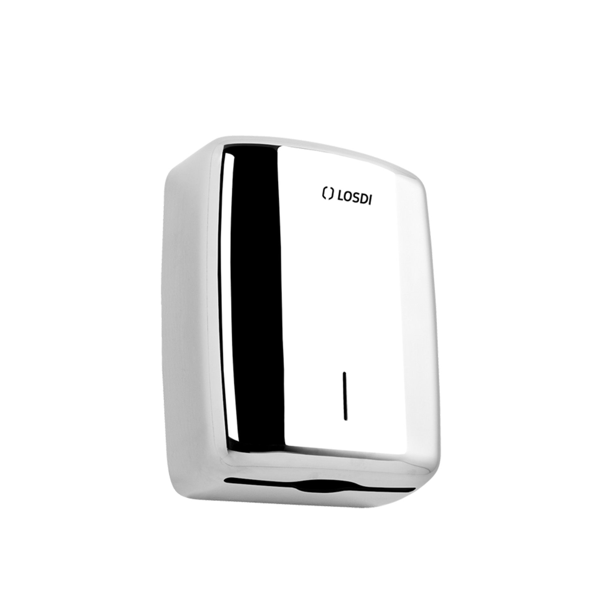 Porta Toalhitas Inox Oceano Brilho 29X13.5X37.5cm