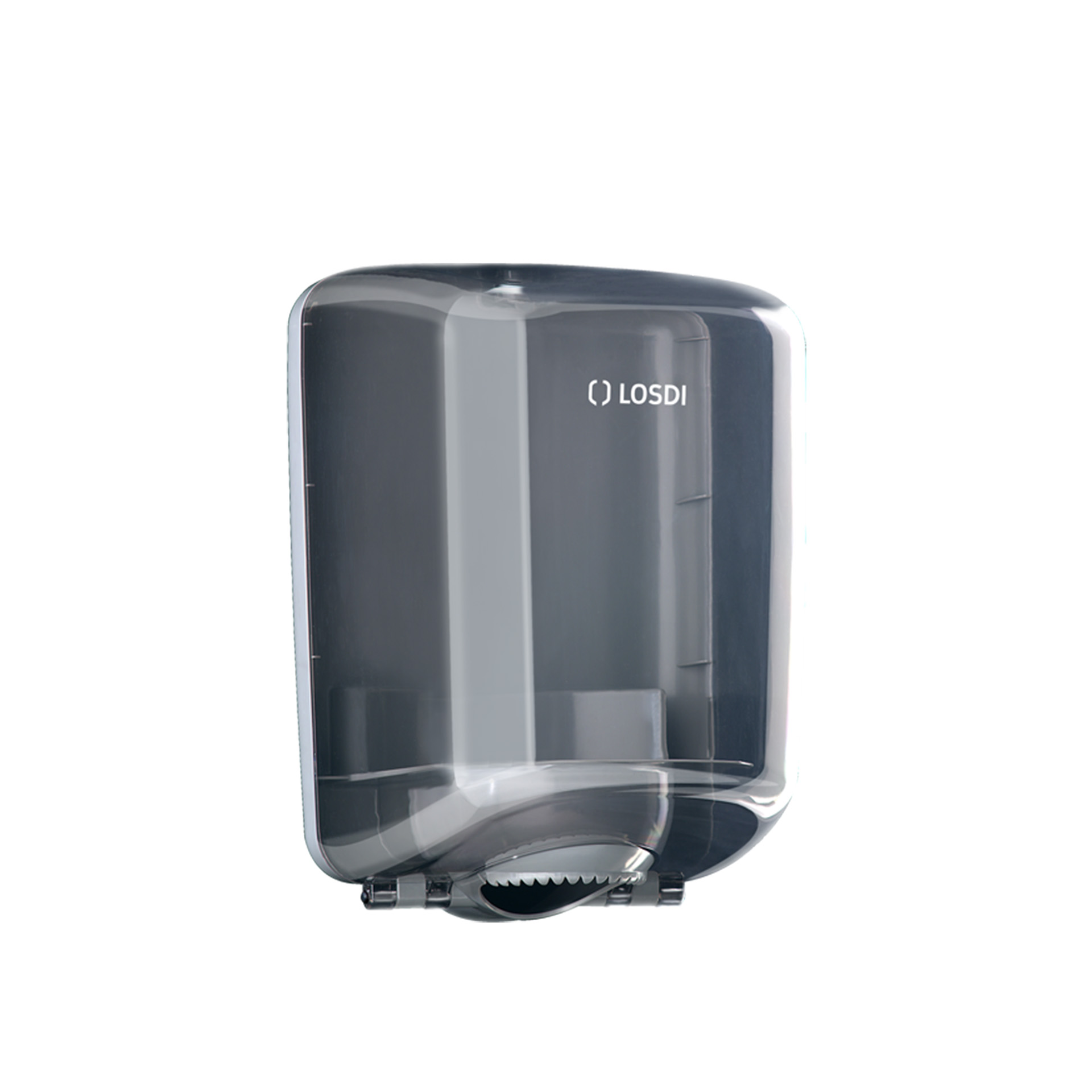 Dispensador Papel Mãos Abs Elegance Fumado 25.5X24X36.5cm