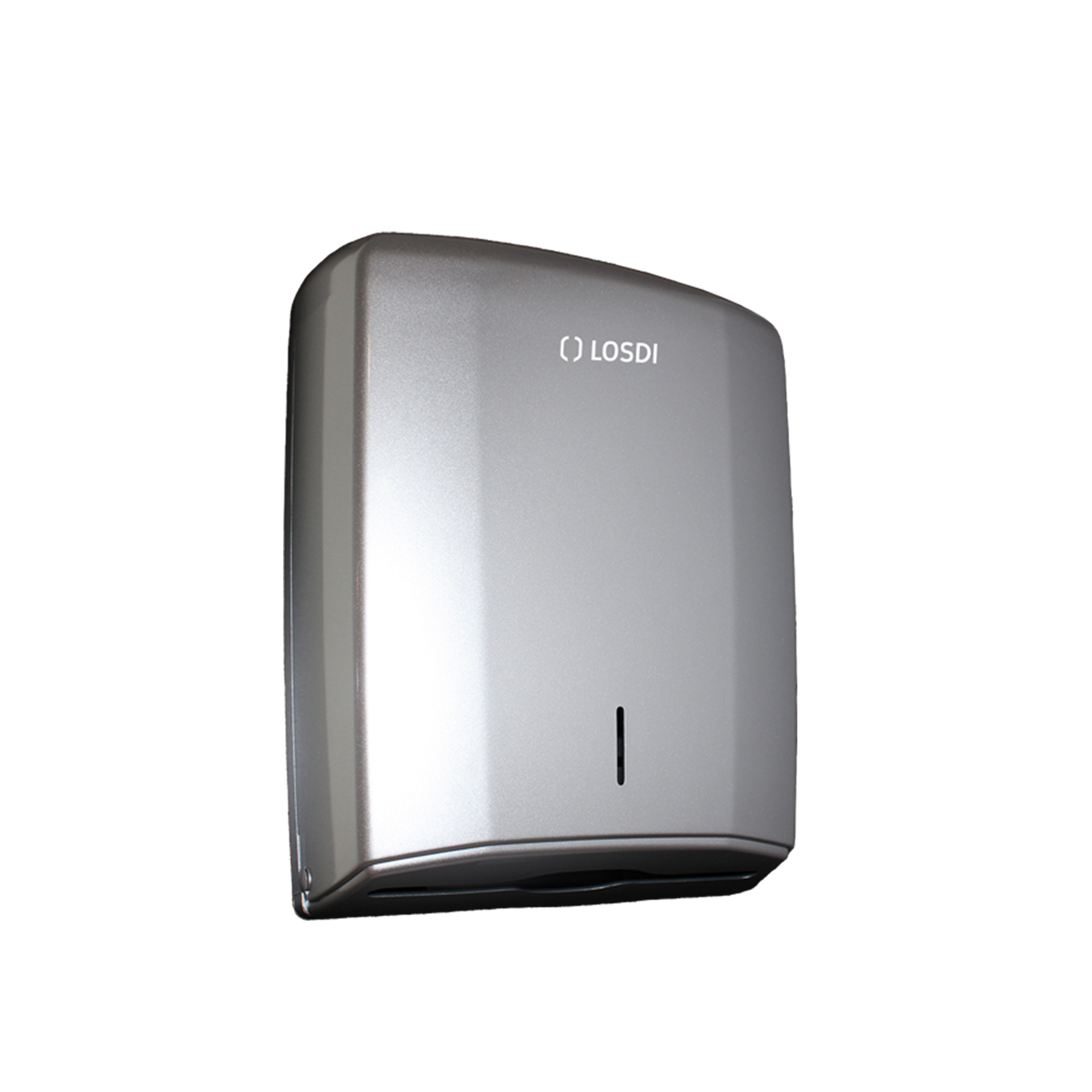 Porta Toalhitas Abs Elegance Cinza 28.5X13.5X37.5cm