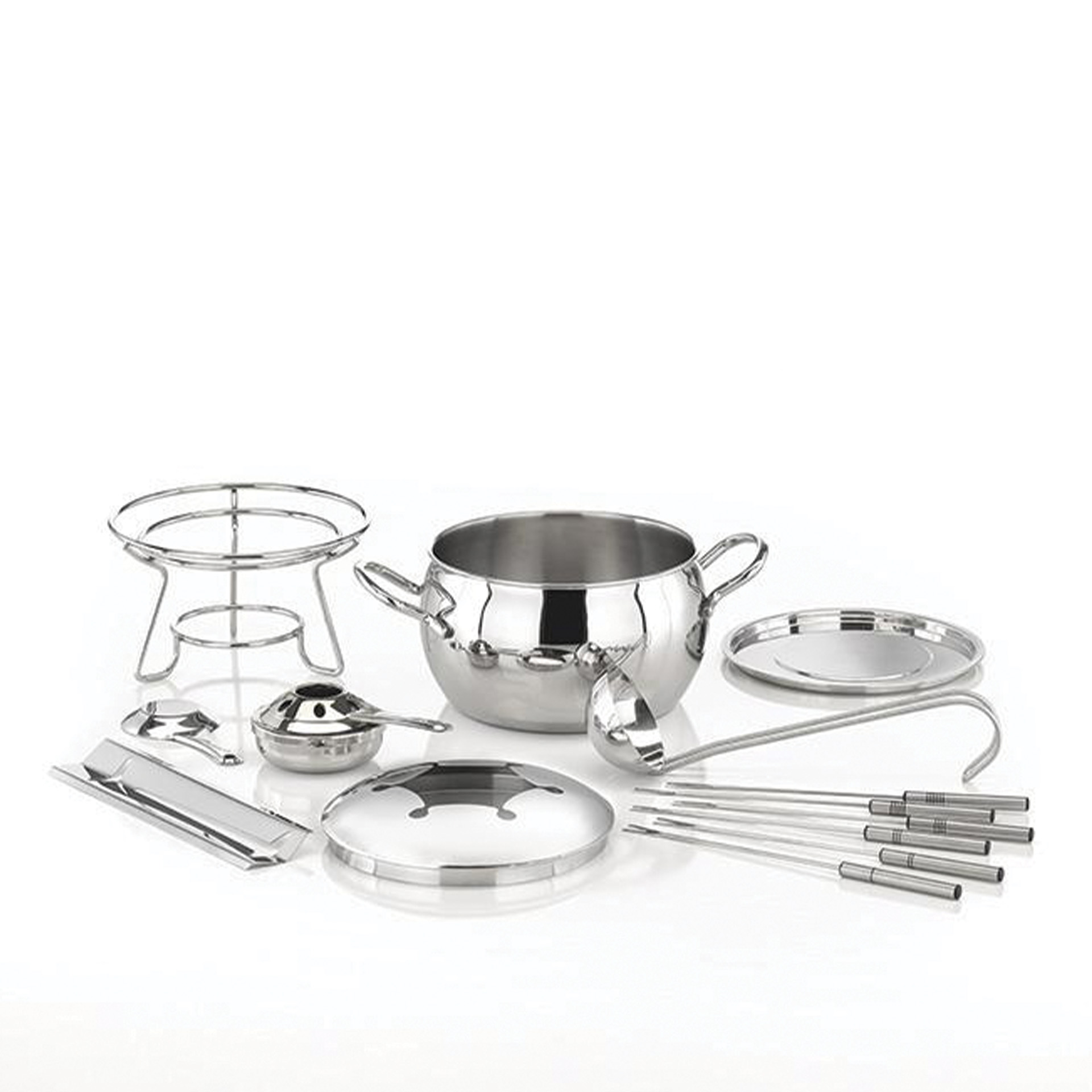 Conjunto Fondue Inox 2,2L Ø22X23CM
