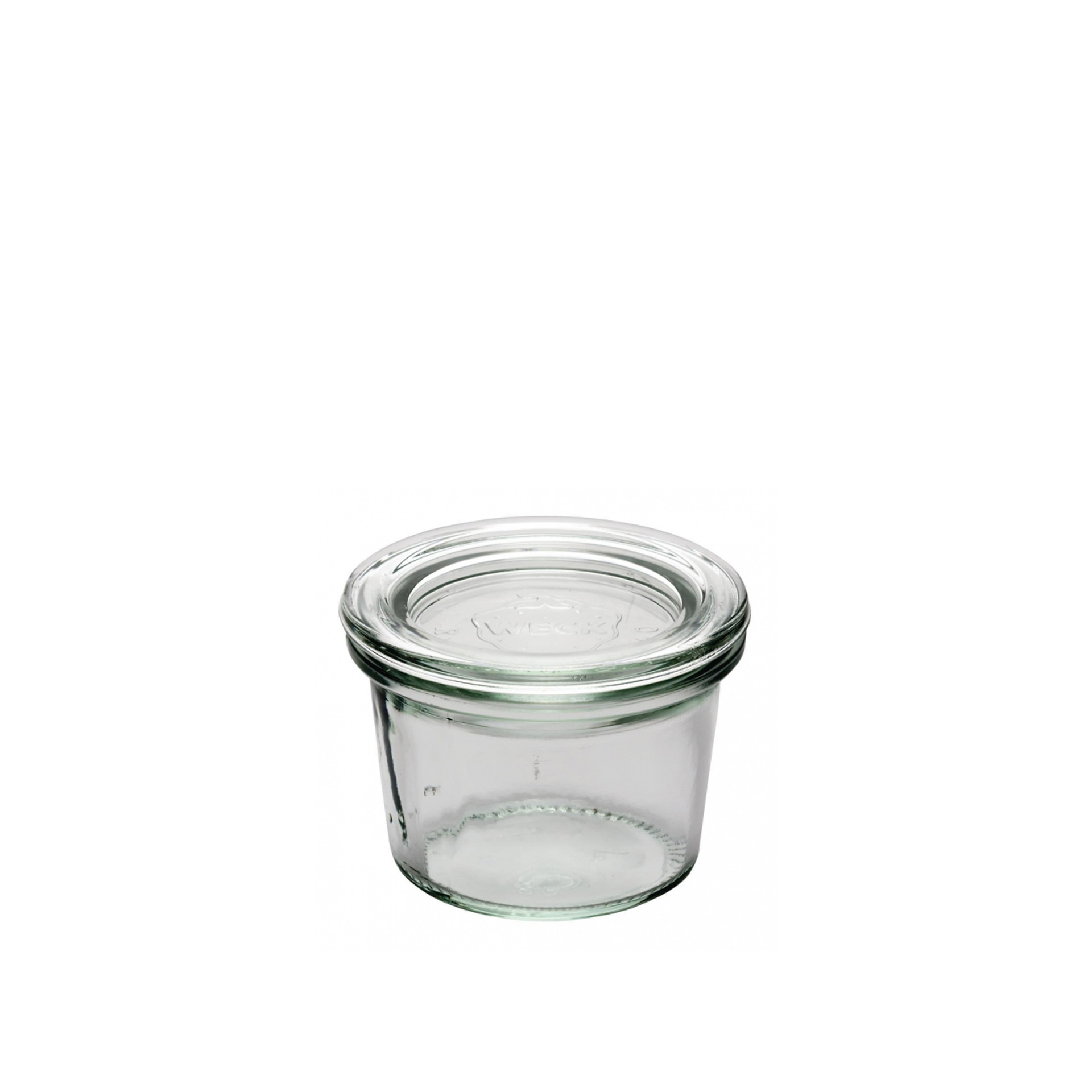 Frasco Vidro Weck com Tampa 80ml 6X5.5cm Pack 12