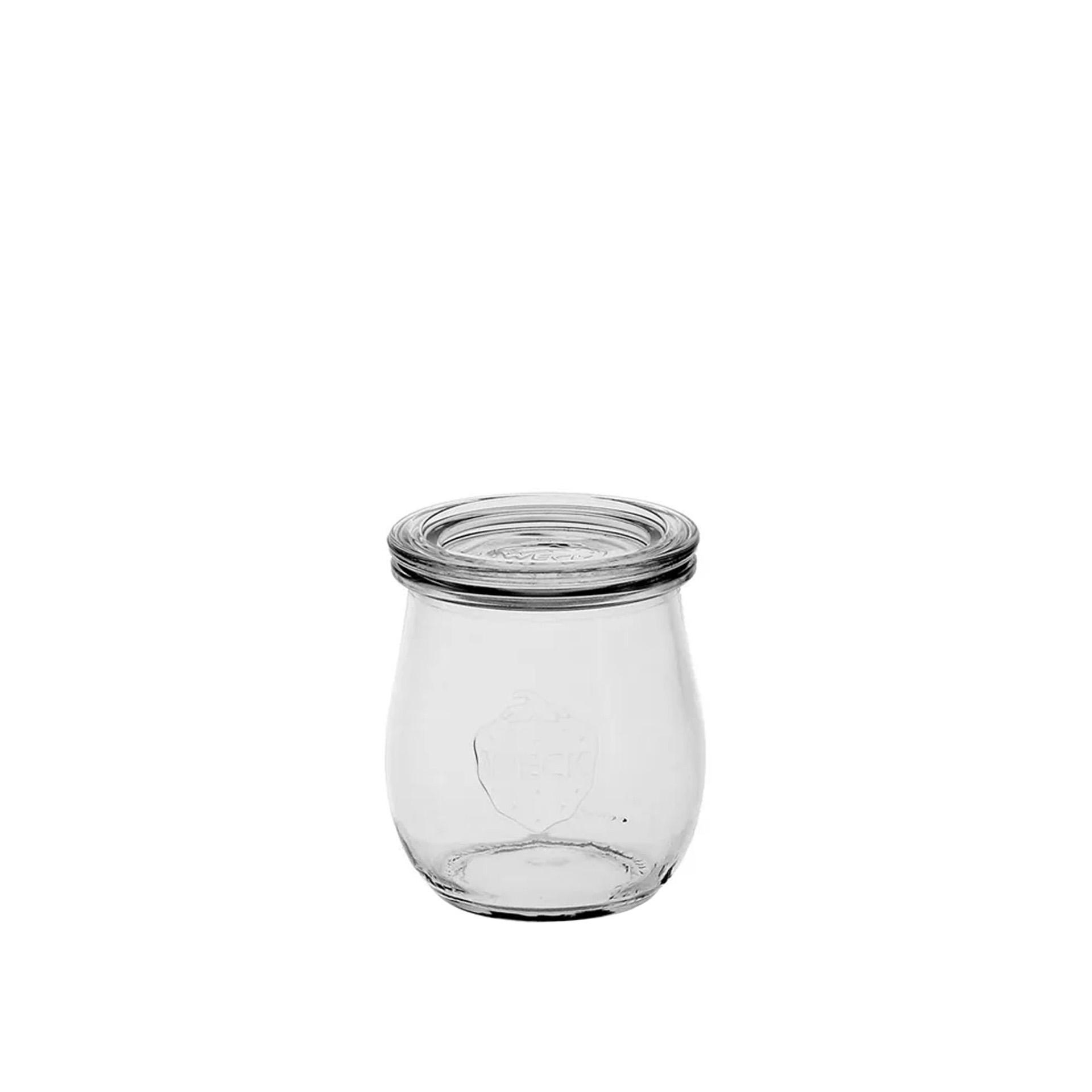 Frasco Vidro Weck com Tampa 220ml 7X8cm Pack 12