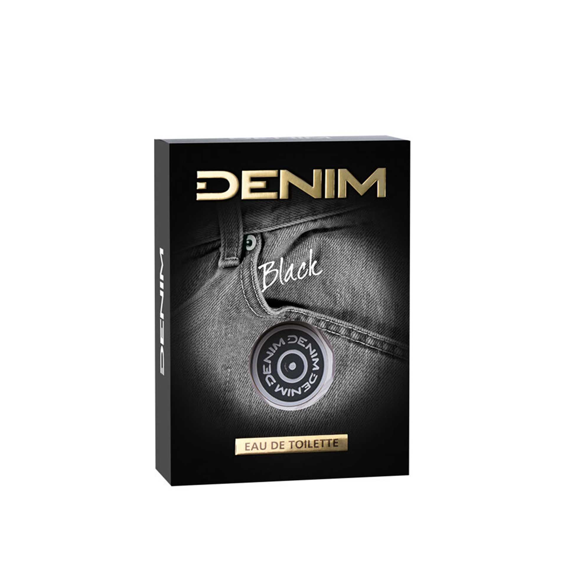 DENIM EAU DE TOILETTE BLACK 100ML