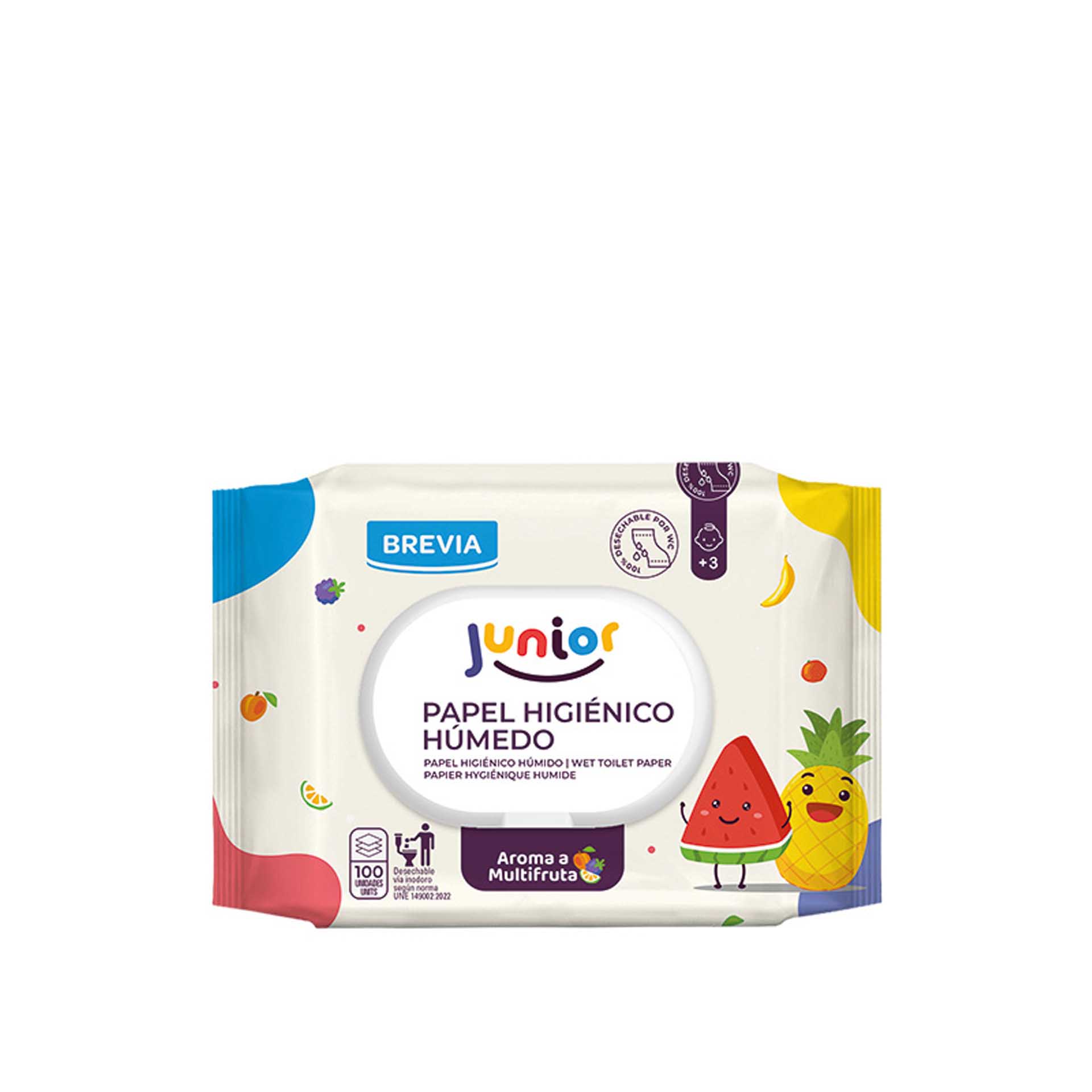 PAPEL HIGIENICO HUMIDO PACK 100