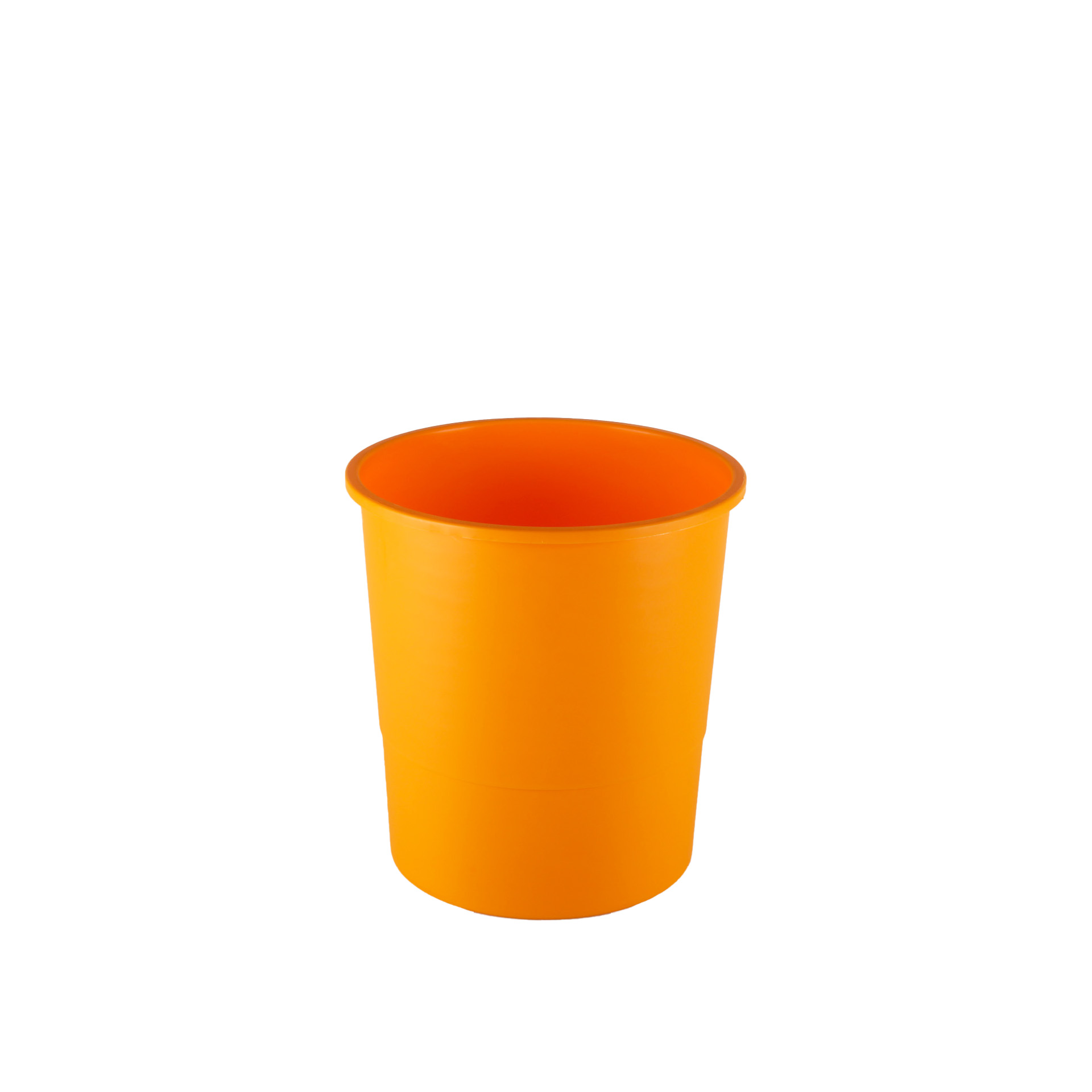 Cesto Papéis Laranja Neon 12L