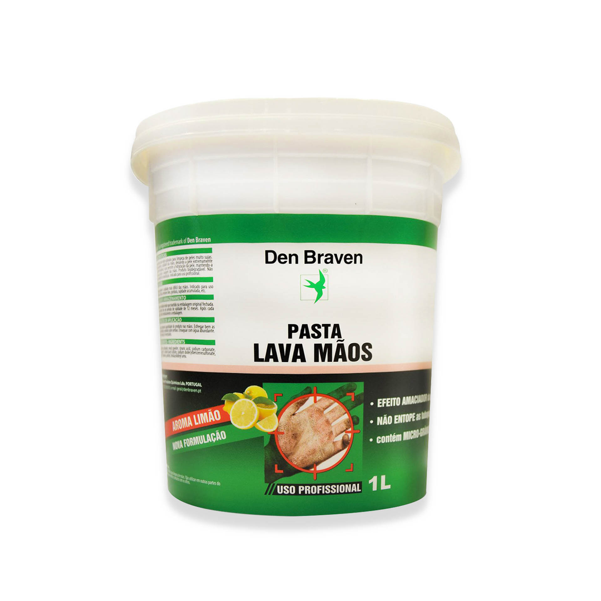 DEN BRAVEN PASTA LAVA MÃOS 1L