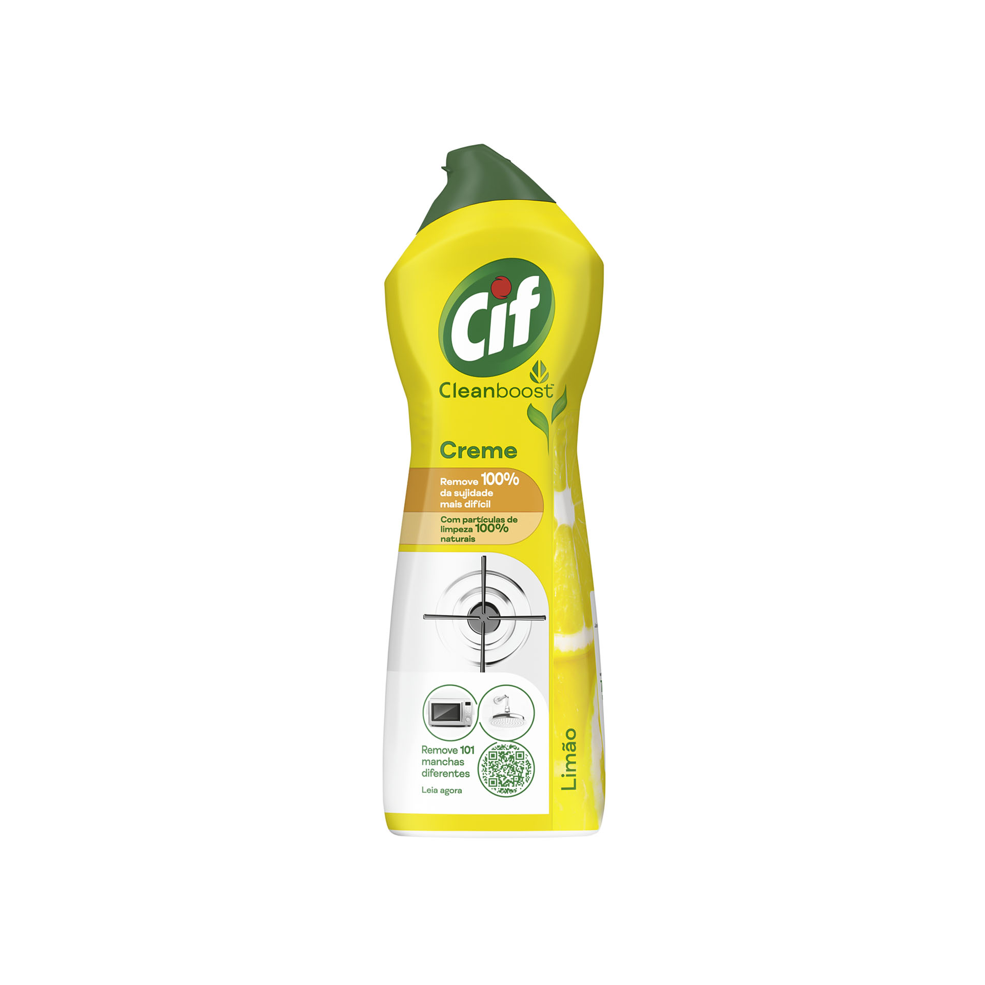 CIF CREME LIMAO MICRO CRISTAIS 750ML