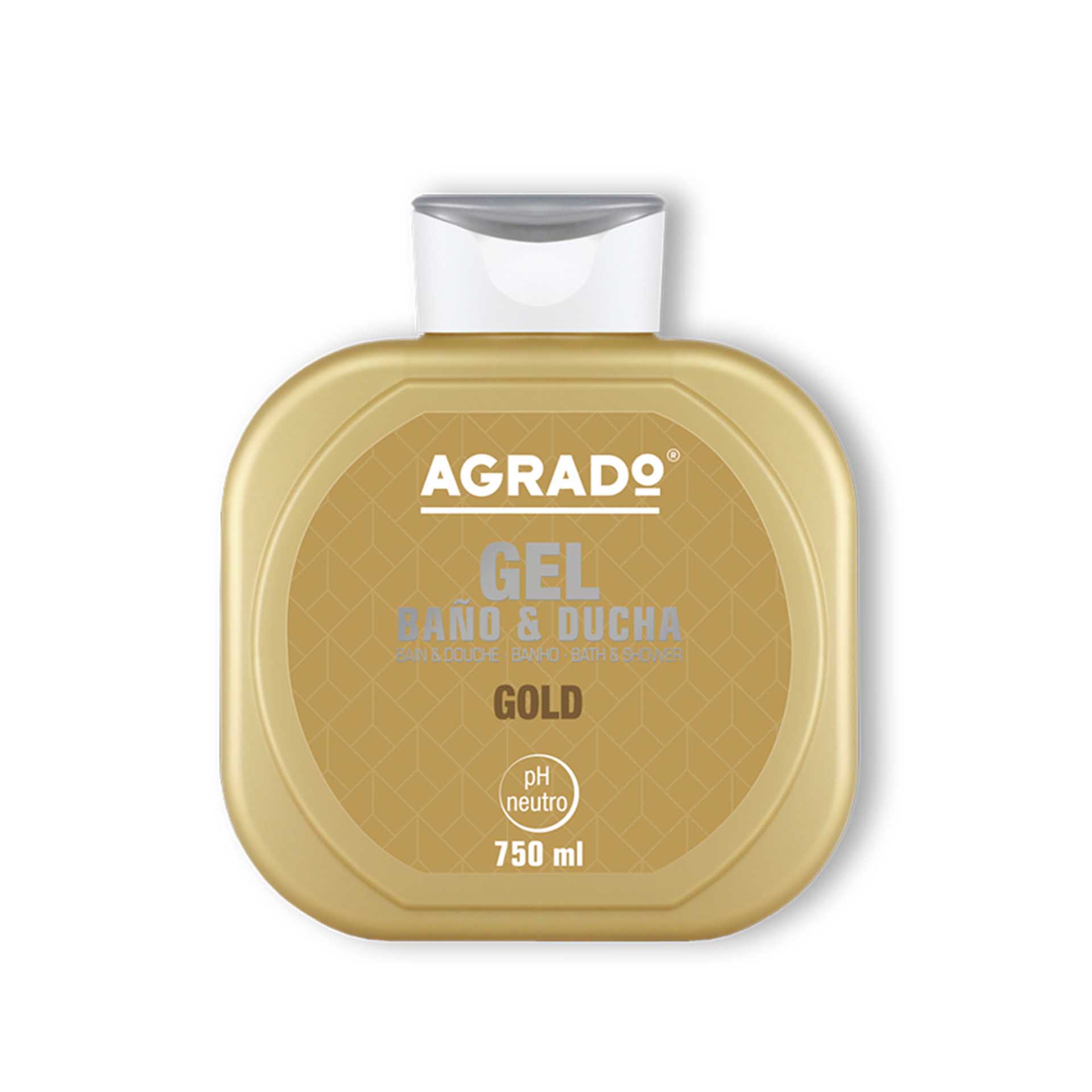 AGRADO GEL BANHO 750ML GOLD