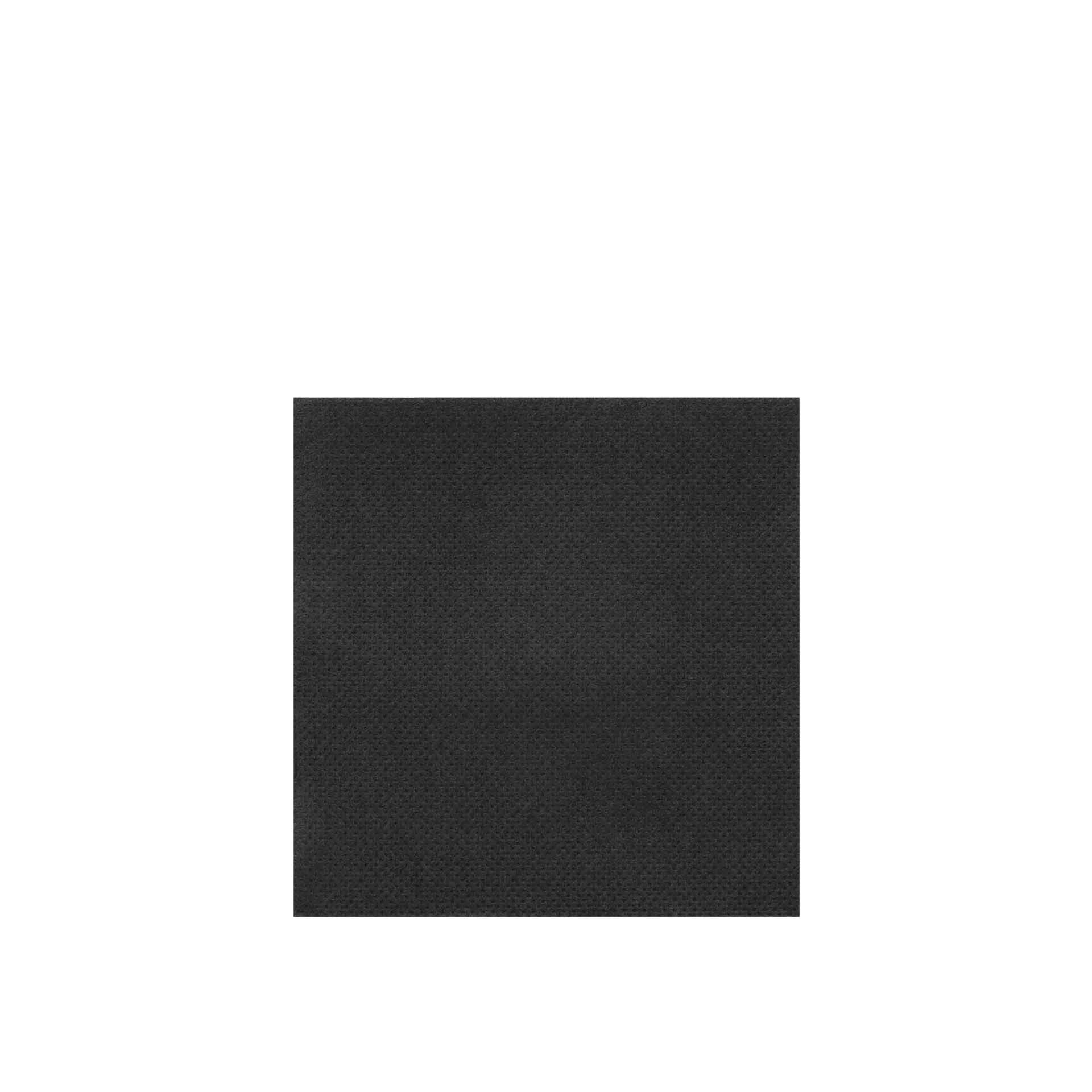 GUARDANAPO 2 FOLHAS PRETO 20X20CM PACK 100