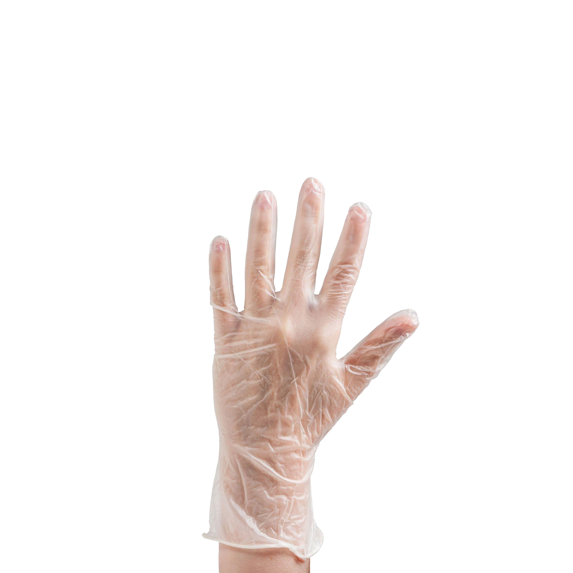 Luvas Vinil Transparente Pack 100