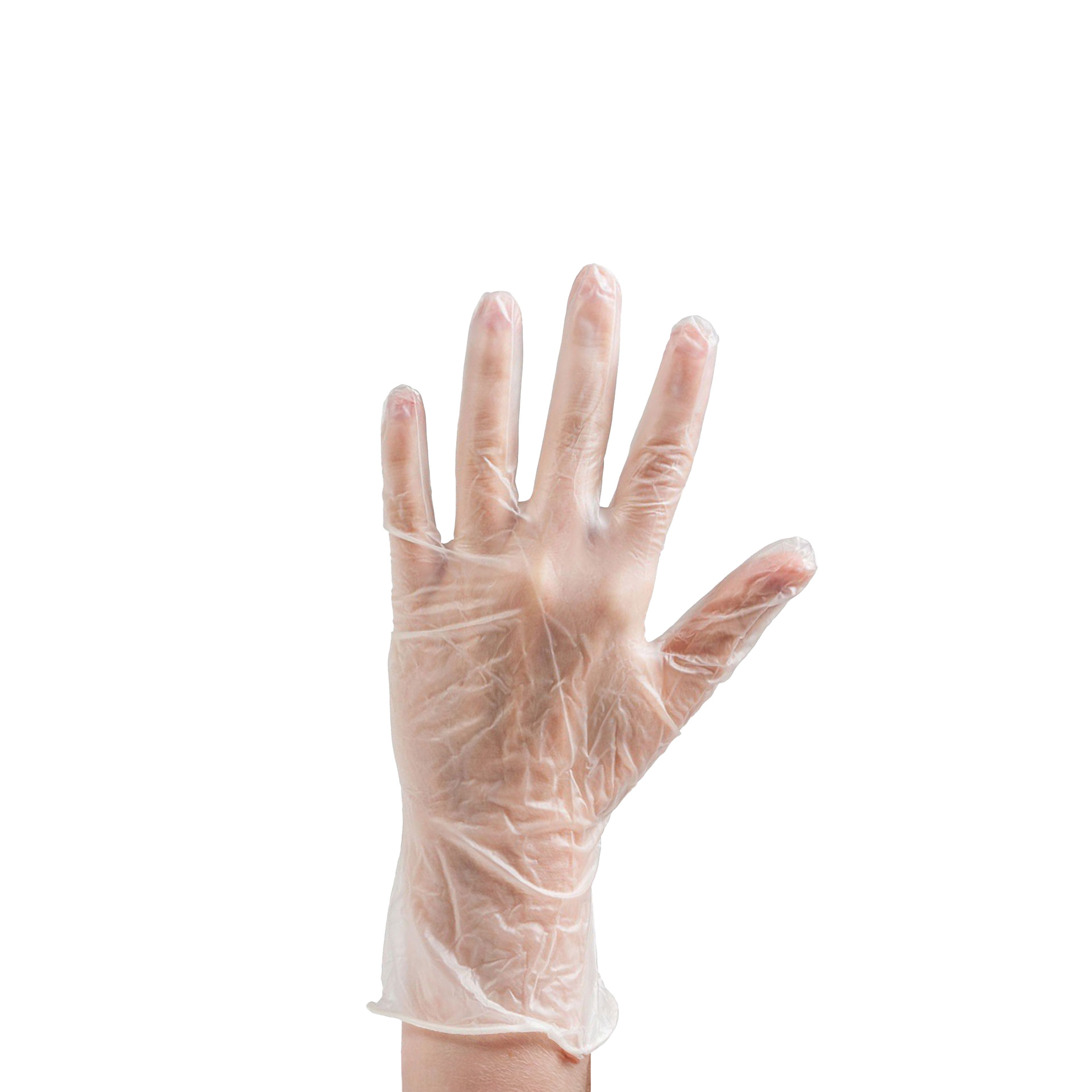 Luvas Vinil Transparente Pack 100