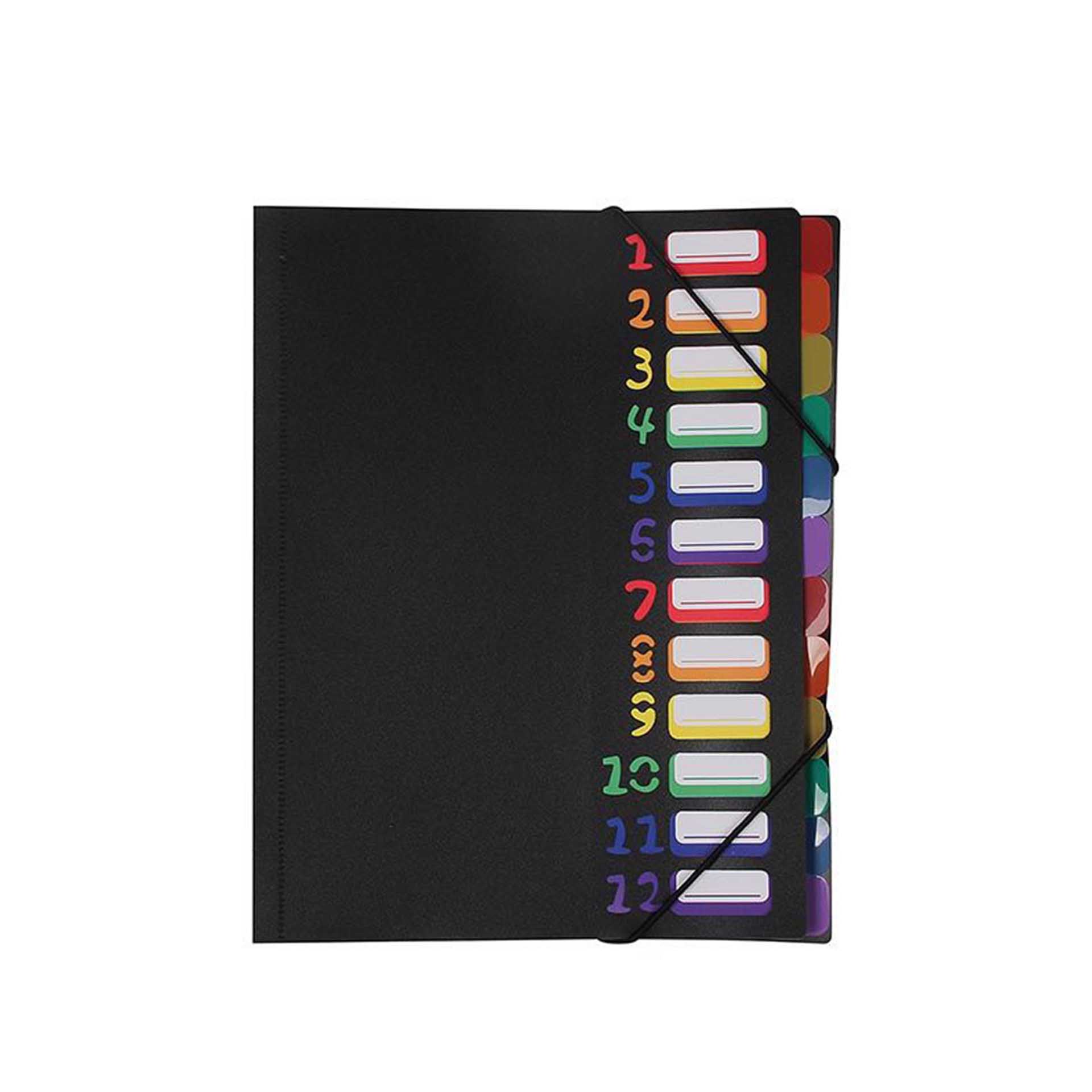 CAPA ORGANIZADORA 12 SEPARADORES 32X25.3CM A9110