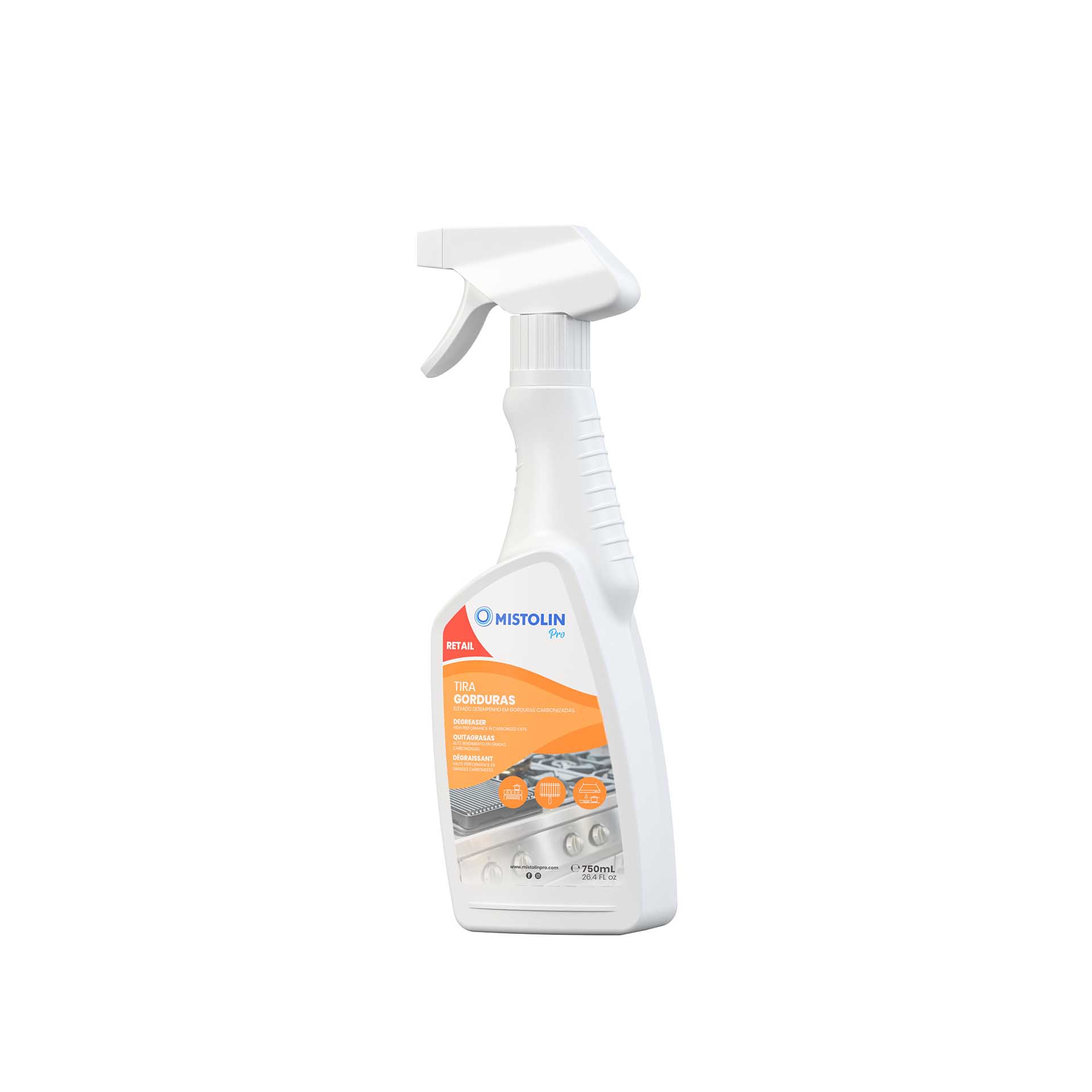 TIRA GORDURAS MISTOLIN PRO 750ML