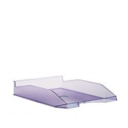 Tabuleiro Plstico A4 Transparente Violeta