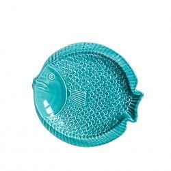 Prato Fundo Peixe Cerâmica 21.5cm Prato Fundo Peixe Cerâmica 21.5cm