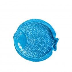 Prato Fundo Peixe Cermica 21.5cm