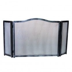 Frente Para Lareira Capela Prateado