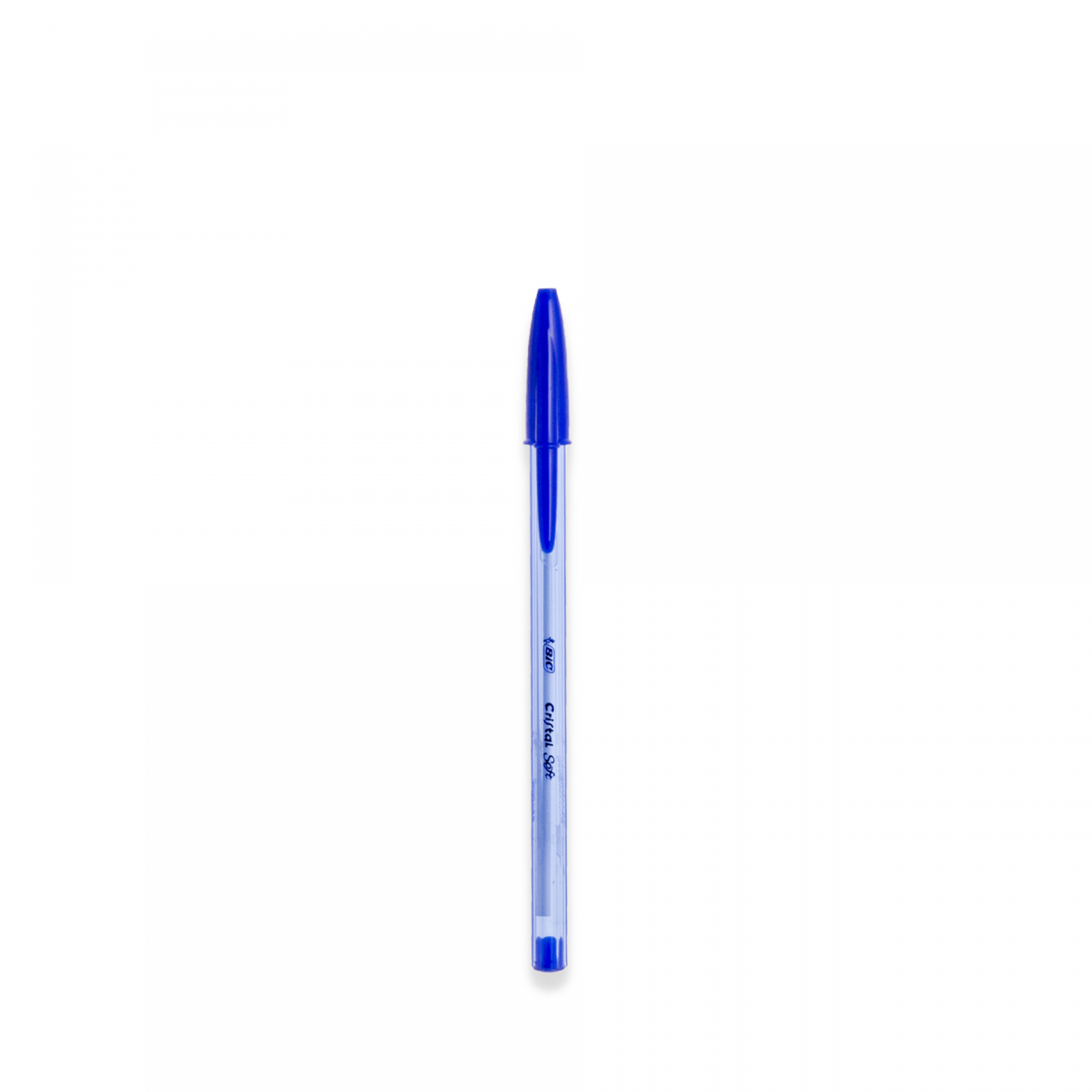 Esferográfica Bic Cristal Soft Azul - 62.01.01.0898.0004-Azul